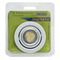Bright Star Lighting DL619 SATIN Chrome Blister Pack with Tilt Downlight complete with GU10 LED Lamp