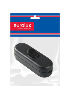 Eurolux EA87 Switch Rocker Thru Inline Black