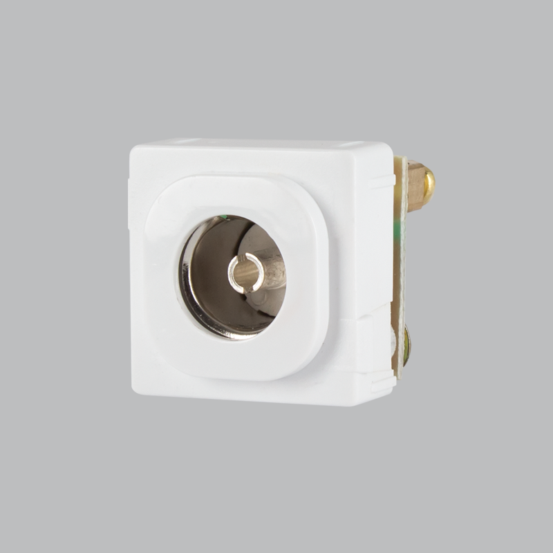 Bright Star ECP605 WHITE TV PLUG (COMPONENT)(1 per box)