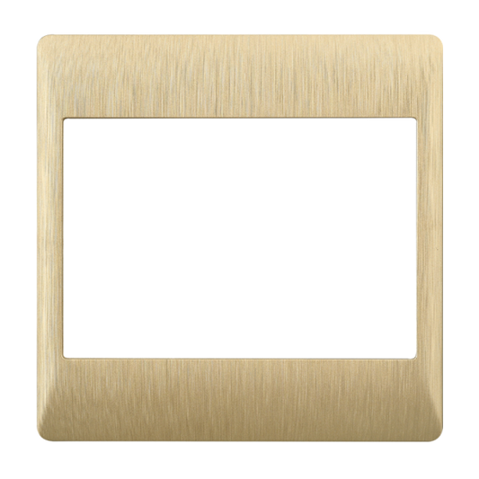 Bright Star ECP619 BRUSHED GOLD 4 X 4 BRUSHED GOLD COVER