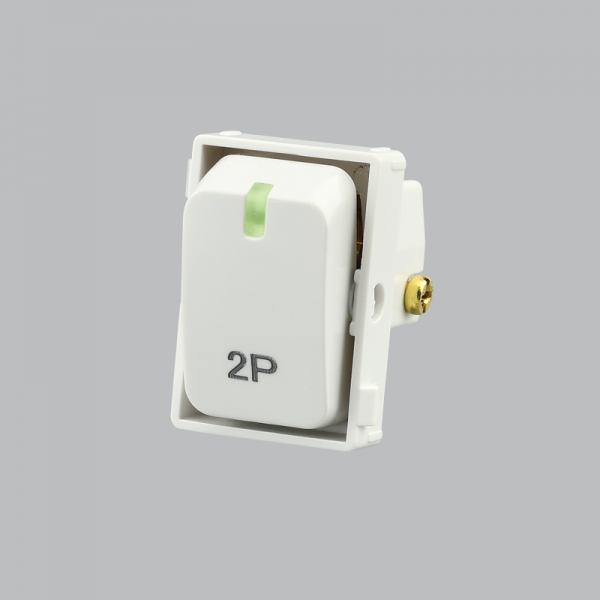 Bright Star ECP624 WHITE WHITE DOUBLE POLE ISOLATOR SWITCH