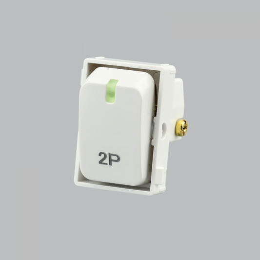 Bright Star ECP624 WHITE WHITE DOUBLE POLE ISOLATOR SWITCH