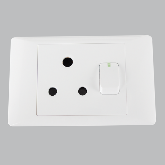 Bright Star EPL301 WHITE 16 AMP PLUG 2 X 4 (10 per box)