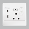 Bright Star Lighting EPL324 WHITE Wall Socket