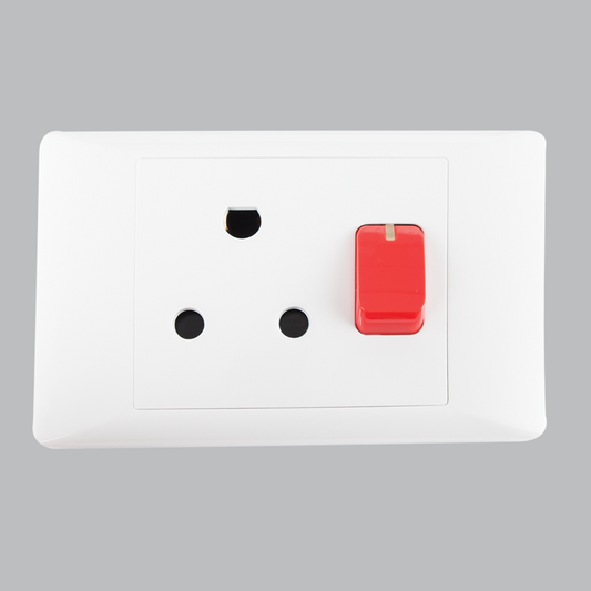 Bright Star EPL328 WHITE 16 AMP DEDICATED PLUG 2 X 4 (10 per box)