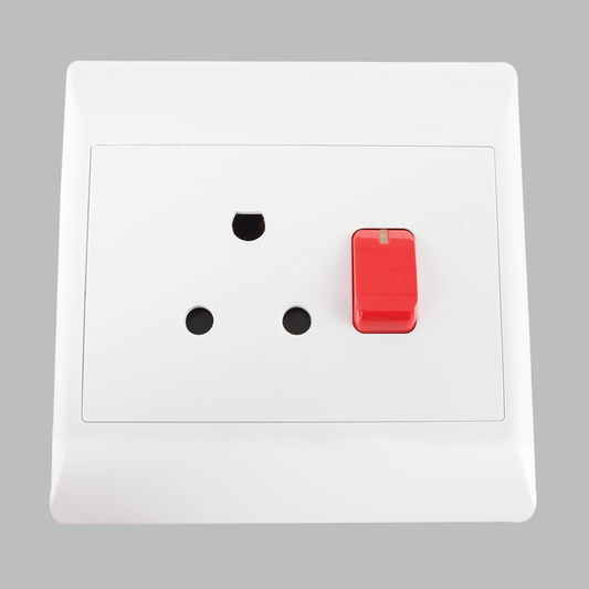 Bright Star EPL329 WHITE 16 AMP DEDICATED PLUG 4 X 4 (5 per box)