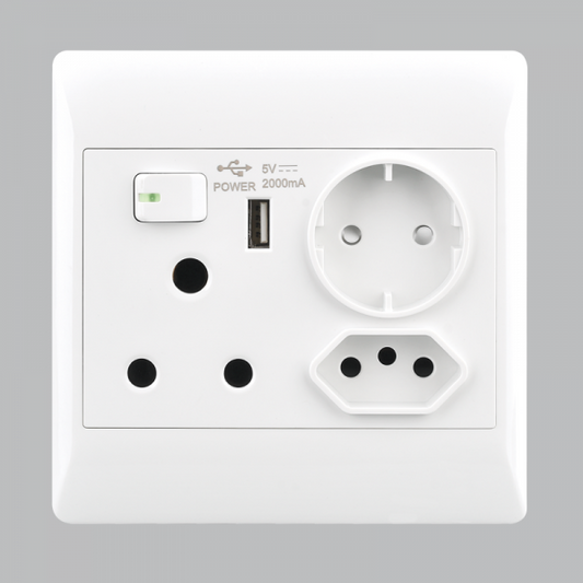 Bright Star EPL331 WHITE SHUKO 4 X 4 WITH USB