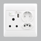 Bright Star Lighting EPL331 WHITE Wall Socket