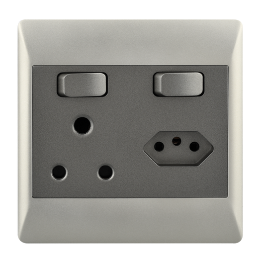 Bright Star EPL352 DUO 16 AMP PLUG + ZA PLUG (5 per box)