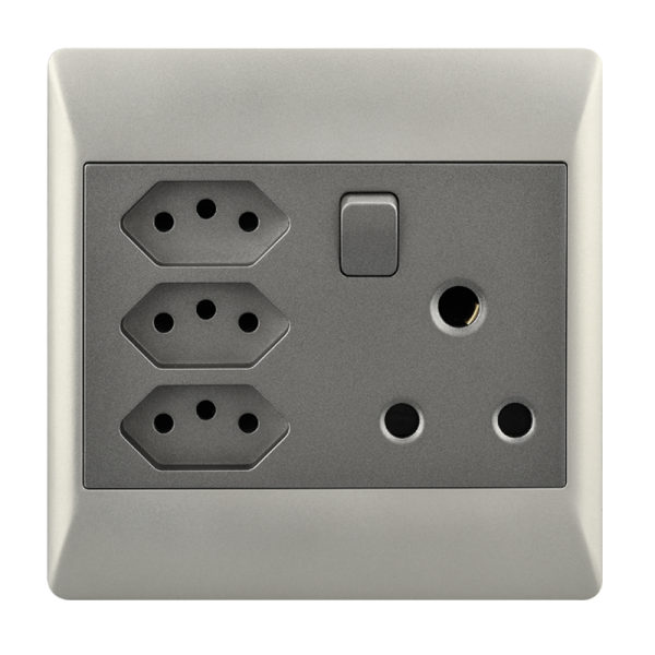 Bright Star EPL355 DUO 16 AMP PLUG + 3 ZA PLUGS (5 per box)