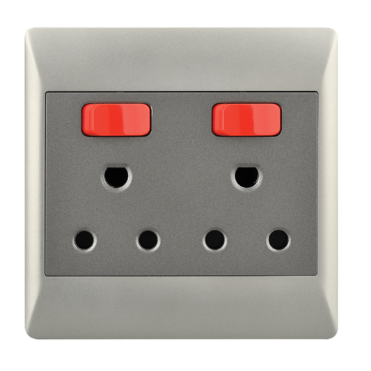 Bright Star EPL360 DUO 16 AMP DOUBLE DEDICATED PLUG 4 X 4 (5 per box)