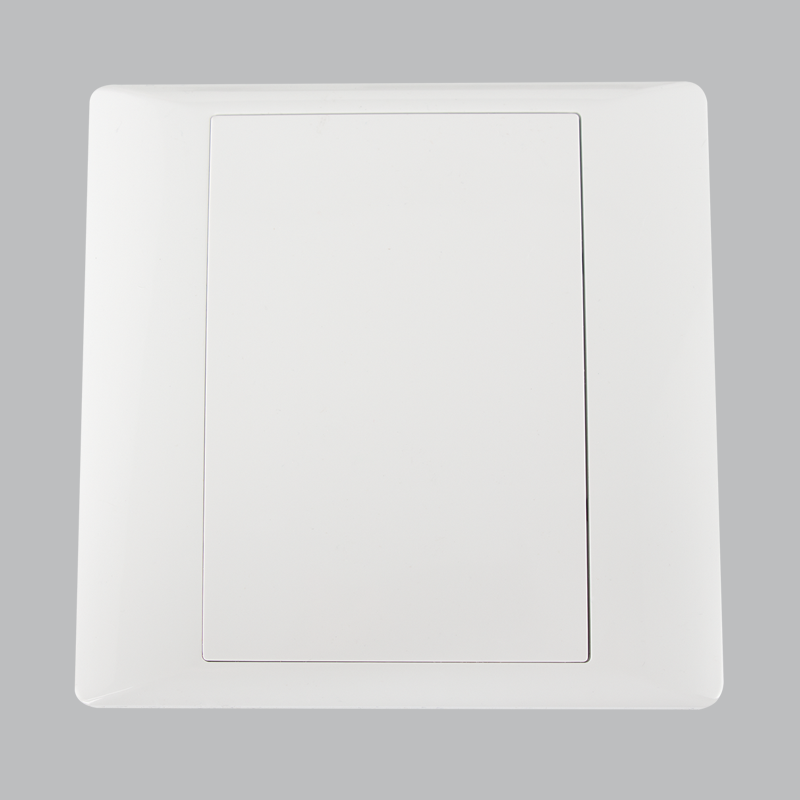 Bright Star ESW031 WHITE BLANK PLATE 4 X 4 (10 per box)