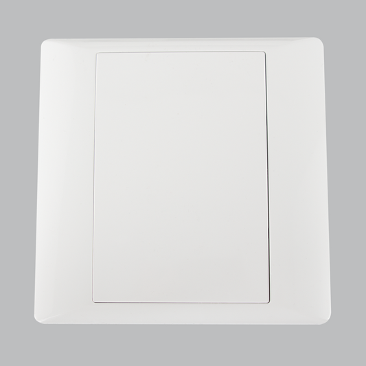 Bright Star ESW031 WHITE BLANK PLATE 4 X 4 (10 per box)