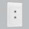 Bright Star Lighting ESW035 WHITE Double TV Socket – 2 X 4