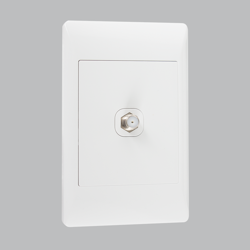 Bright Star ESW038 WHITE SATELLITE SOCKET 2 X 4 (10 per box)