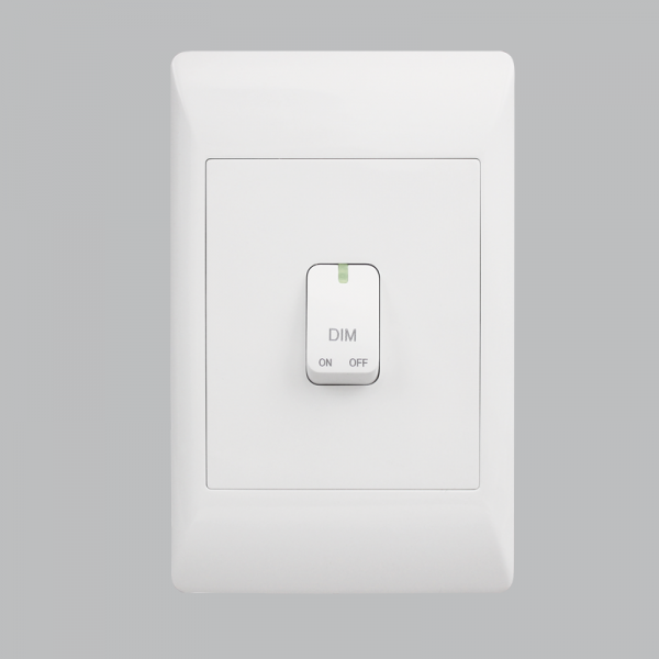 Bright Star Lighting ESW043 WHITE Push Dimming Switch – 2 X 4