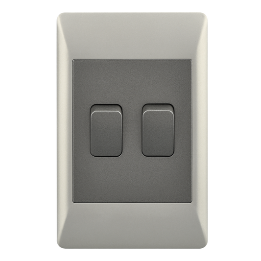 Bright Star ESW072 DUO 2 LEVER SWITCH 2 X 4 (10 per box)