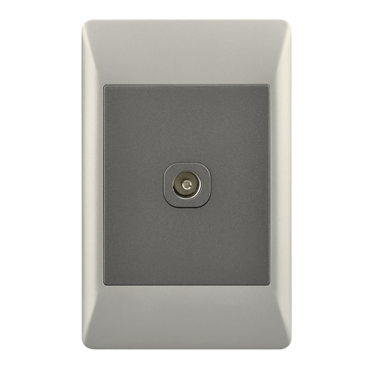 Bright Star ESW082 DUO TV SOCKET 2 X 4 (10 per box)