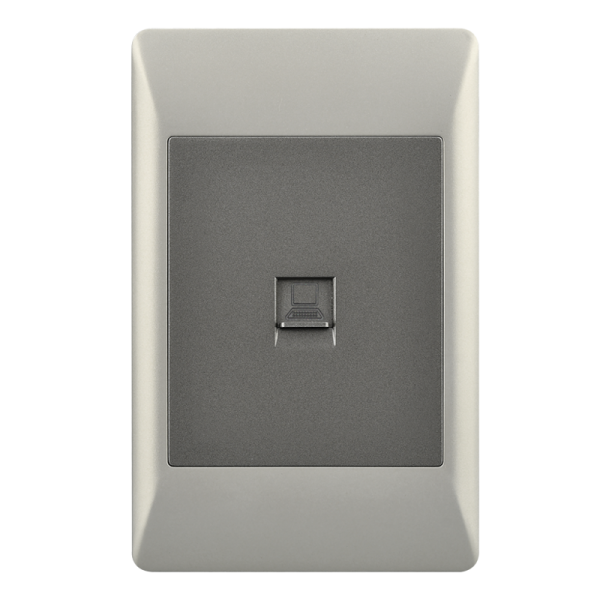 Bright Star ESW084 DUO COMPUTER SOCKET 2 X 4 (10 per box)