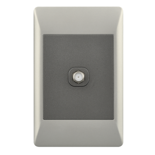Bright Star ESW088 DUO SATELLITE SOCKET 2 X 4 (10 per box)