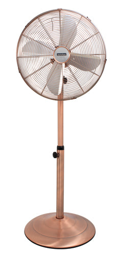 Eurolux F22C Standing Fan 4 Blades Antique Copper