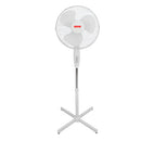 Eurolux F26W Standing Fan 3 Blades White