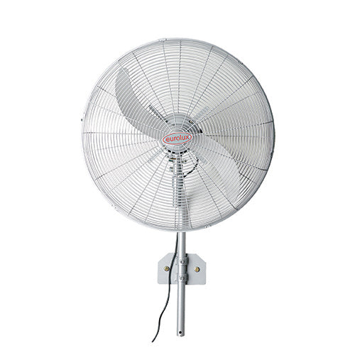 Eurolux F28S Huricane Wall Fan 2 Blades Silver Motor Power 230w