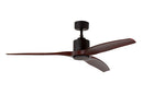 Eurolux F78DW Ceiling Fan 3 Blades Dark Wood DC Motor