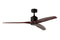 Eurolux F78DW Ceiling Fan 3 Blades Dark Wood DC Motor