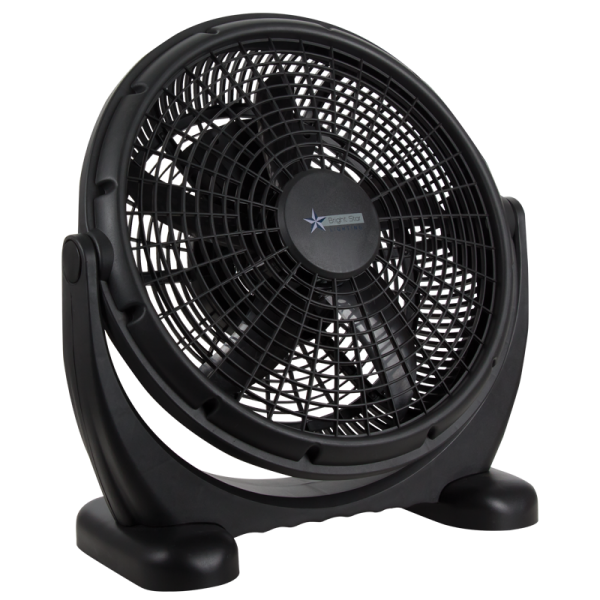 Bright Star Lighting FAN013 BK 16” Plastic Table Fan