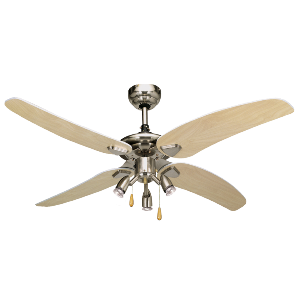 Bright Star Lighting FCF008 SATIN Ceiling Fan