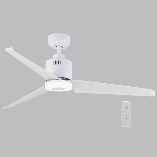Bright Star FCF046 WHITE 15W LED CCT 40W COPPER COIL DC 3 ABS BLADES