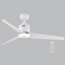 Bright Star Lighting FCF046 WHITE Ceiling Fan