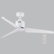 Bright Star Lighting FCF047 WHITE Metal Ceiling Fan