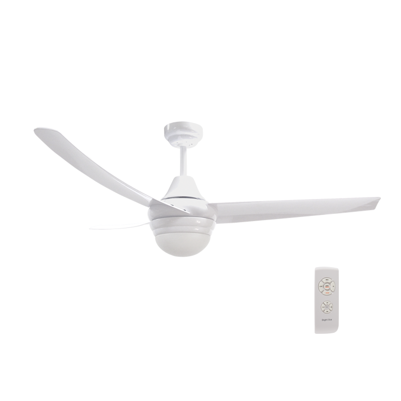 Bright Star Lighting FCF069 WHITE Ceiling Fan 1320mm