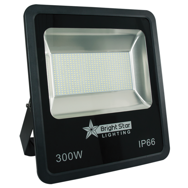 Bright Star Lighting FL005 BLACK Die Cast Aluminium Flood Light with Tempered Glass Lens