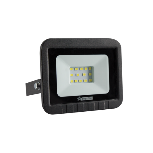 Bright Star FL010 BLACK 10 WATT PVC FLOOD IP65 6000K 500 LUMEN
