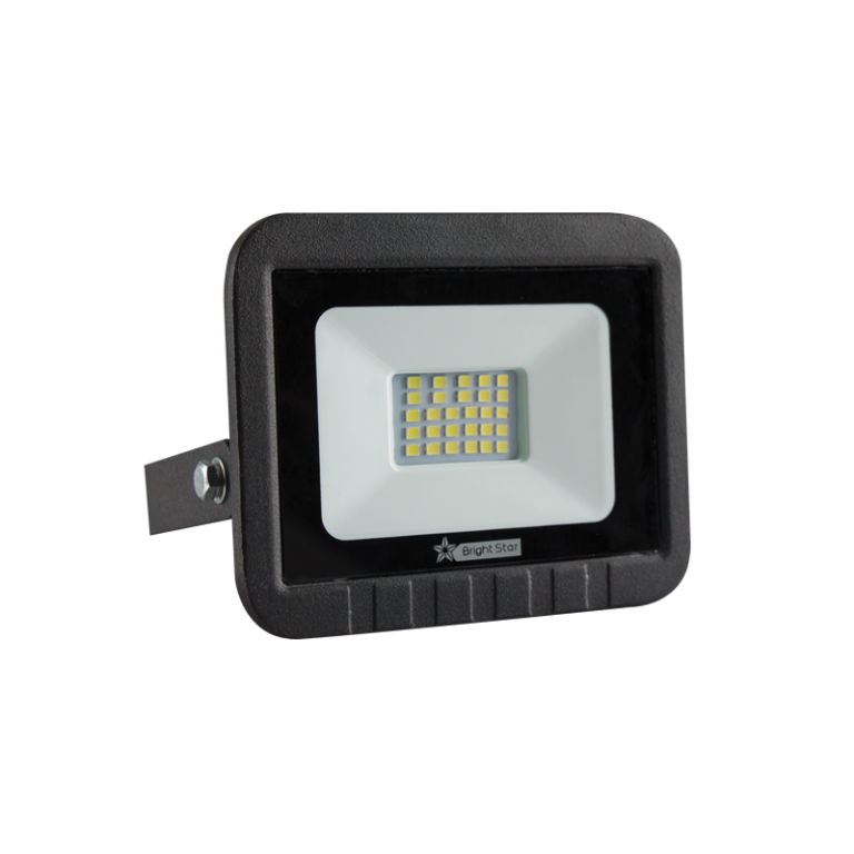 Bright Star Lighting FL011 BLACK LED PVC Flood Light with Tempered Glass Lens