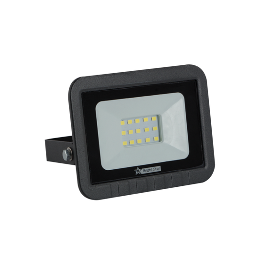 Bright Star FL030 BLACK 10W LED FLOOD 6000K 800Lm IP65