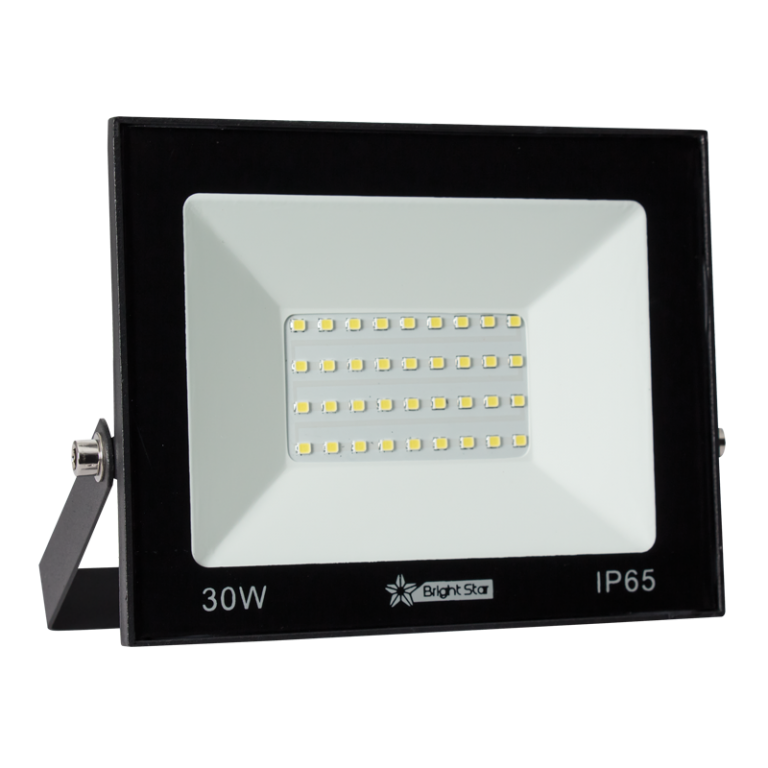 Bright Star FL072 BLACK 30W LED FLOOD IP65 6000K 2250 LUMEN