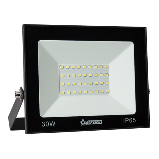 Bright Star FL072 BLACK 30W LED FLOOD IP65 6000K 2250 LUMEN