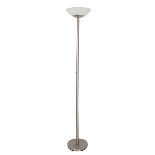 Eurolux FL13SC Up Foot Light  320mm Satin Chrome