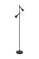 Eurolux FL294 Cortaderas LED 2LT Foot Light  250mm Black & Gold