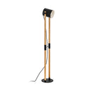 Eurolux FL303 Hornwood 1LT Foot Light  230mm Black/Wood