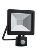 Eurolux FS253 Floodlight Black LED 20W With Sensor Cool White