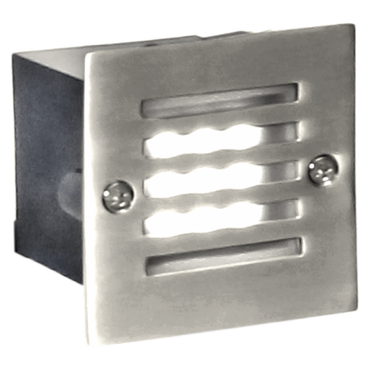 Bright Star FT013 SATINLESS SQUARE, GRID, IP44, STAINLESS, 9 X 0.1W=0.9W