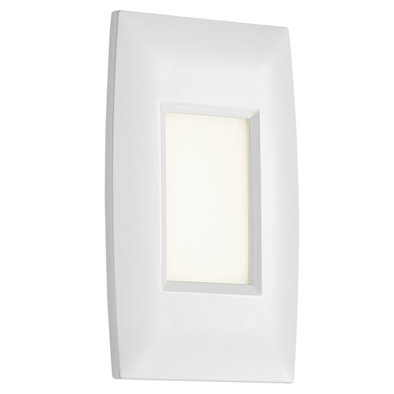 Bright Star FT036 WHITE 2W LED FITS INTO 2X4 BOX PVC 4200K (IP65)