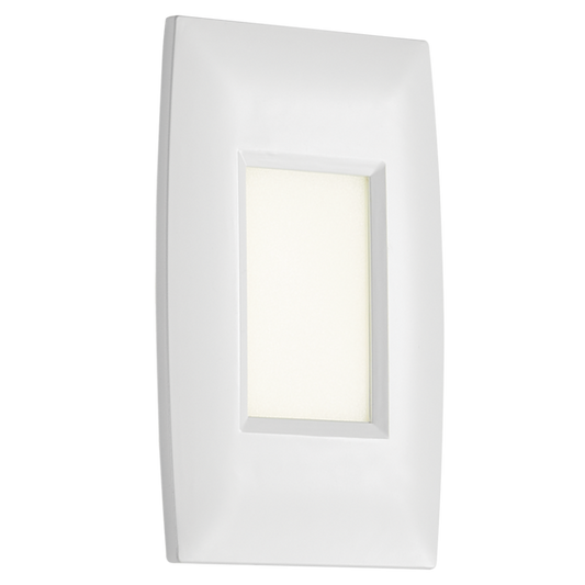 Bright Star FT036 WHITE 2W LED FITS INTO 2X4 BOX PVC 4200K (IP65)
