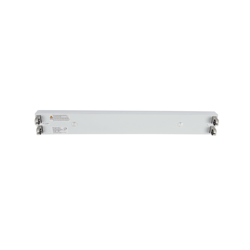 Bright Star Lighting FTL004 WHITE T8 LED Open Channel Fitting