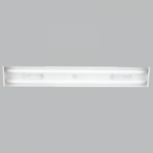 Bright Star FTL025 WHITE LED FLUSH MOUNT SLIM LINE 2X18W T8 TUBES 1250MM